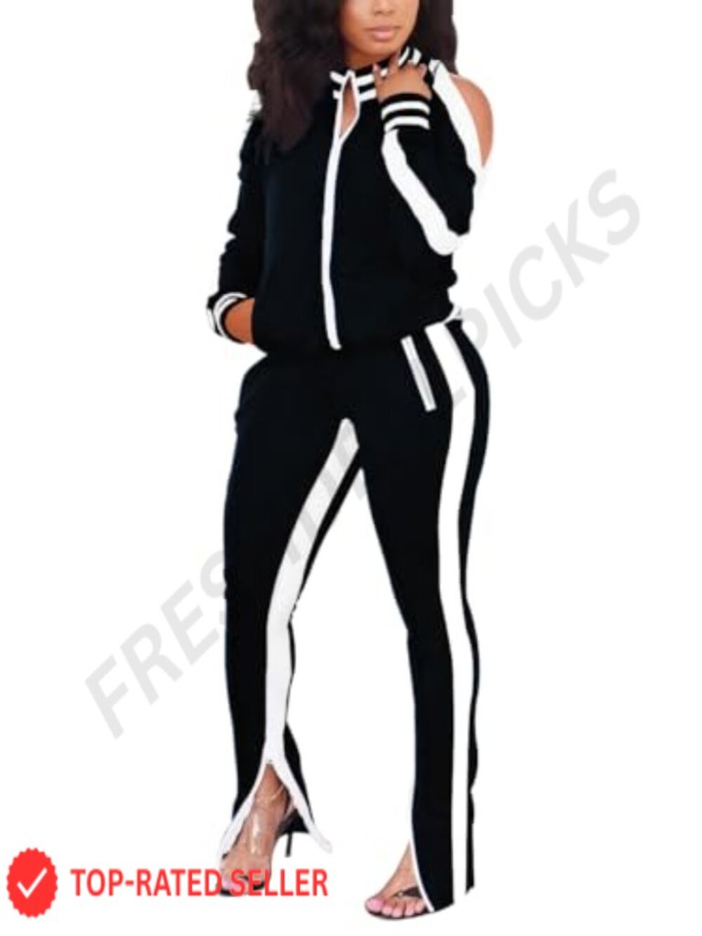 Women's 2 Piece Sweatsuit Set Short Sleeve Tee & Shorts Tracksuit